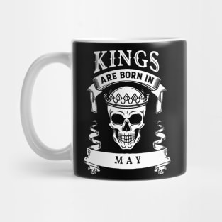 Kings Are Born In May Mug